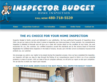 Tablet Screenshot of inspectorbudget.com